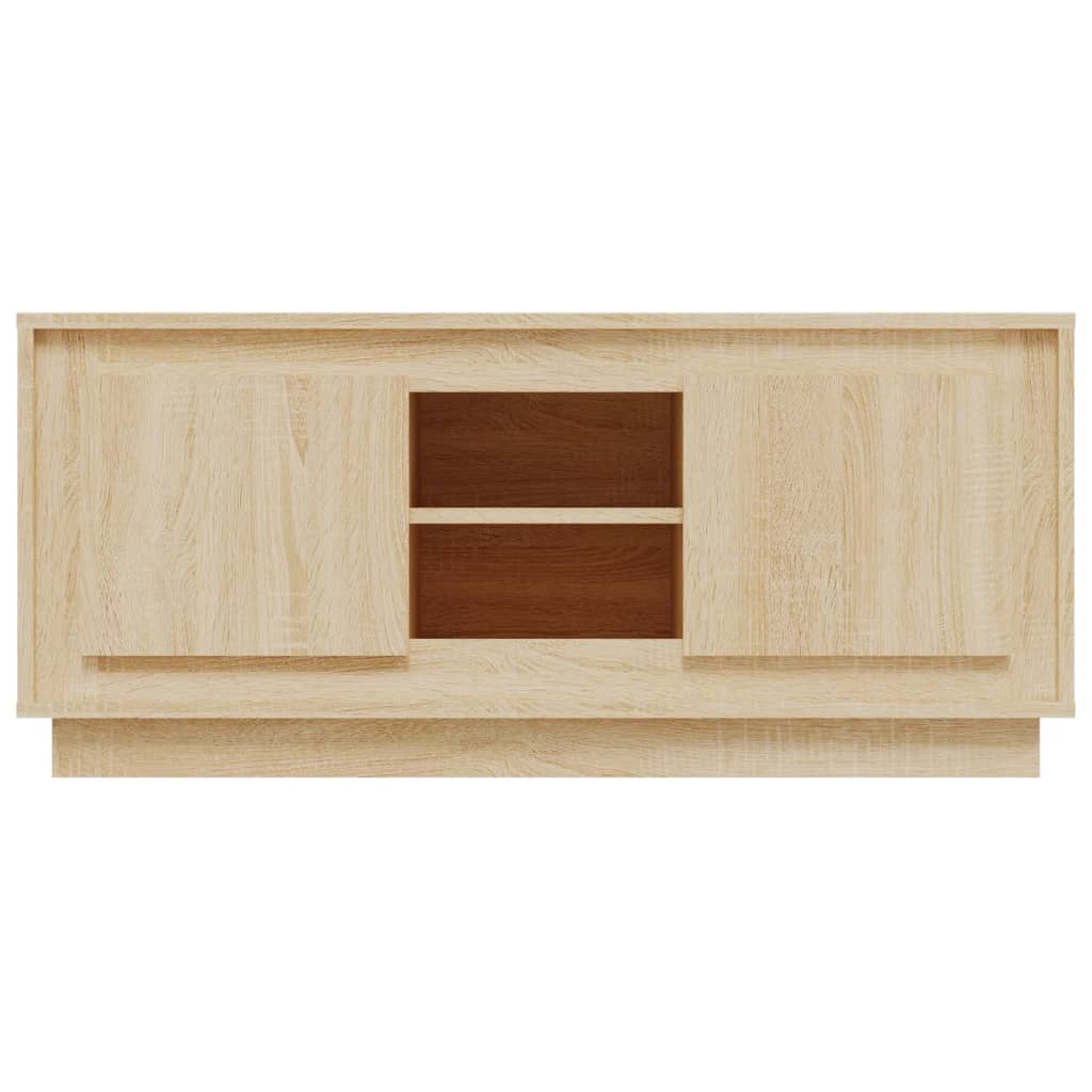 TV-Schrank Sonoma-Eiche 102x35x45 cm Holzwerkstoff