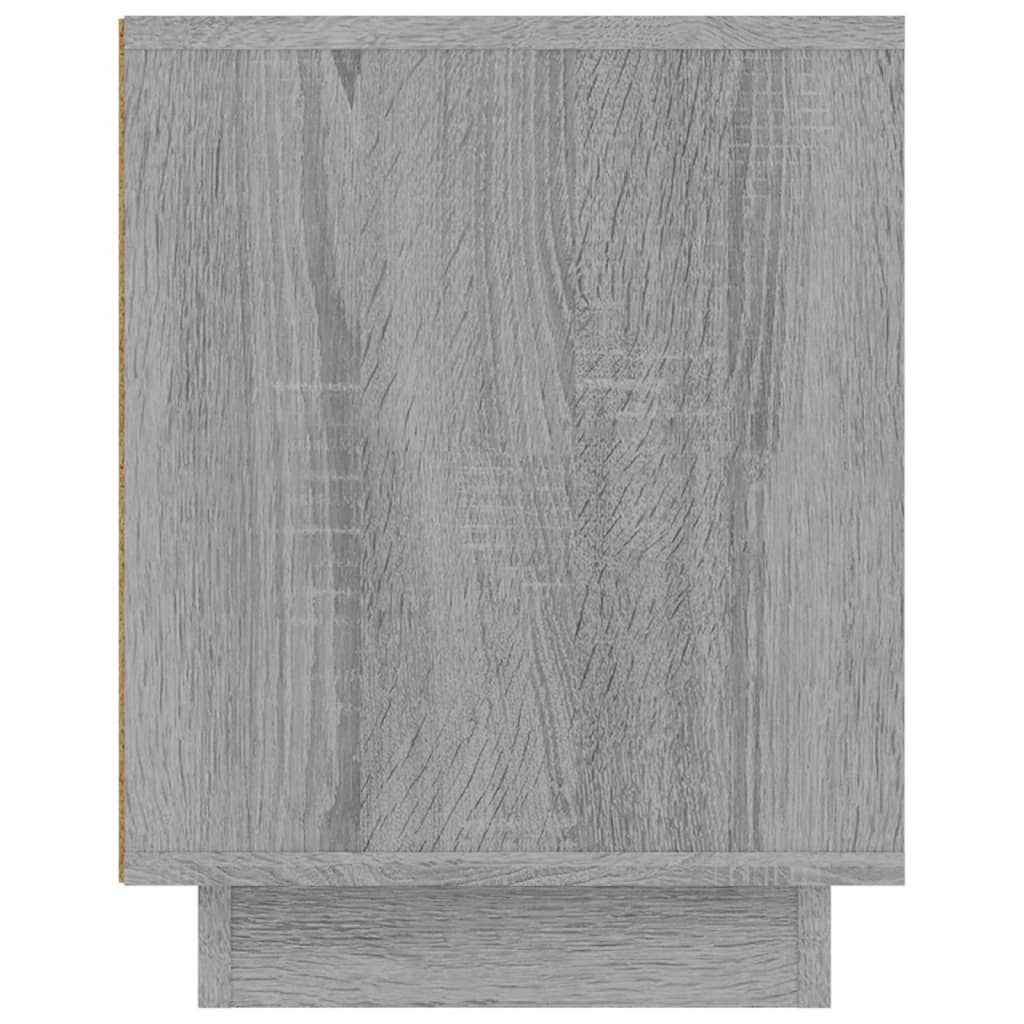 TV-Schrank Grau Sonoma 102x35x45 cm Holzwerkstoff