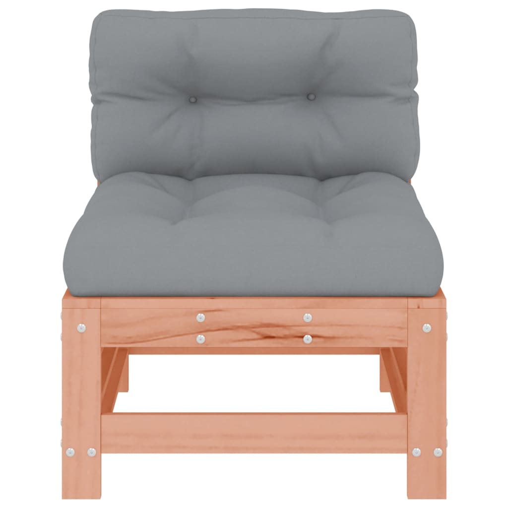 Mittelsofa mit Kissen Massivholz Douglasie