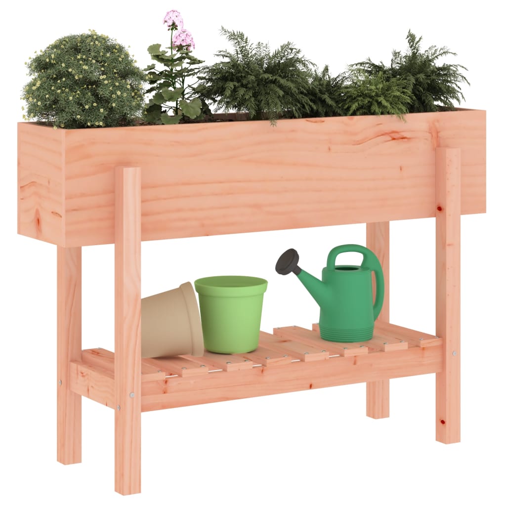 Hochbeet 101x30x69 cm Massivholz Douglasie