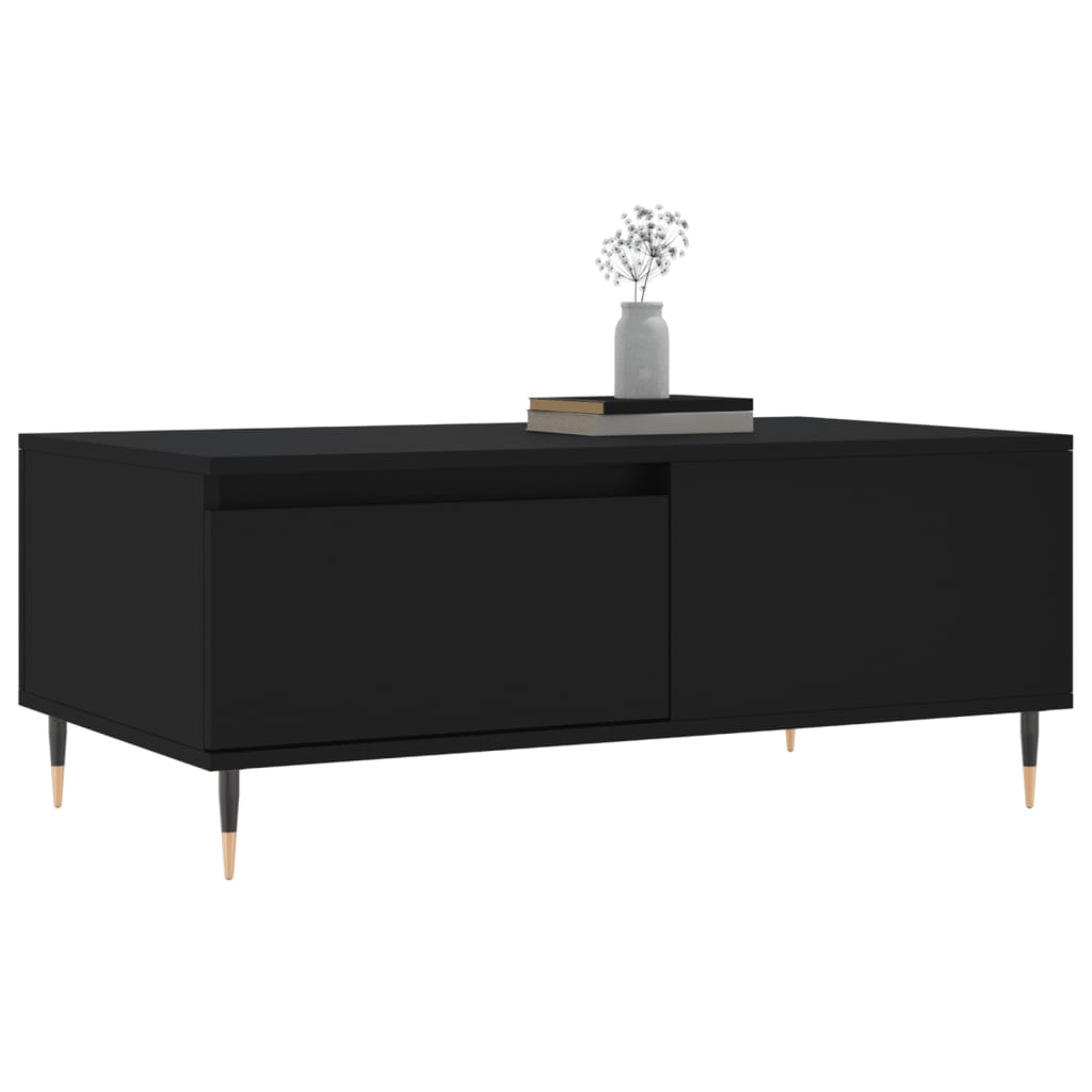 Couchtisch Schwarz 90x50x36,5 cm Holzwerkstoff