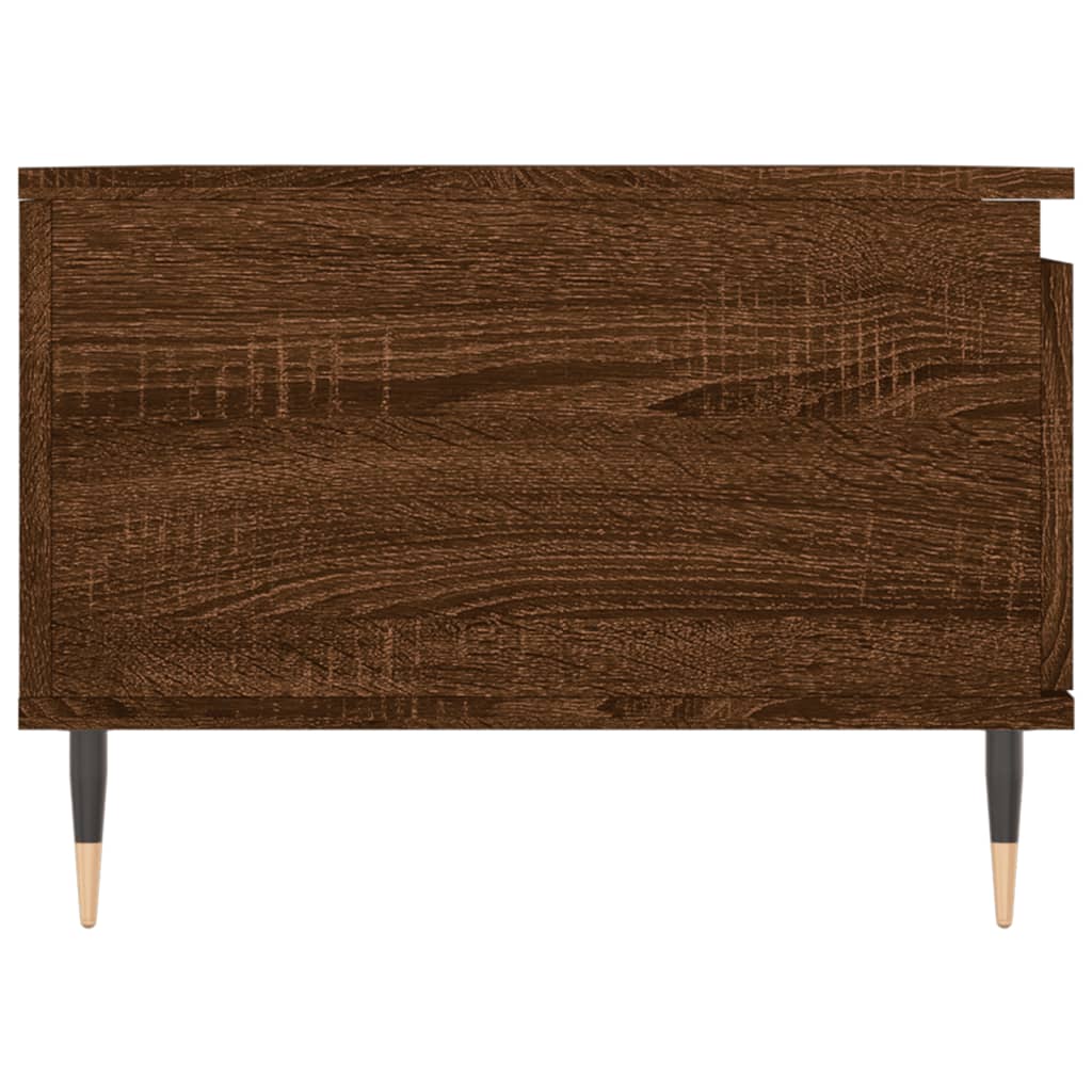 Couchtisch Braun Eichen-Optik 90x50x36,5 cm Holzwerkstoff