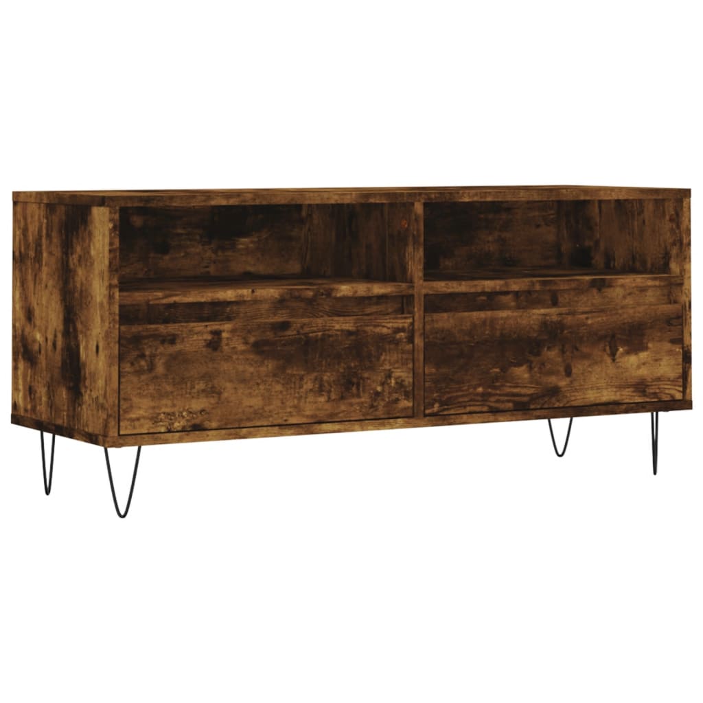 TV-Schrank Räuchereiche 100x34,5x44,5 cm Holzwerkstoff