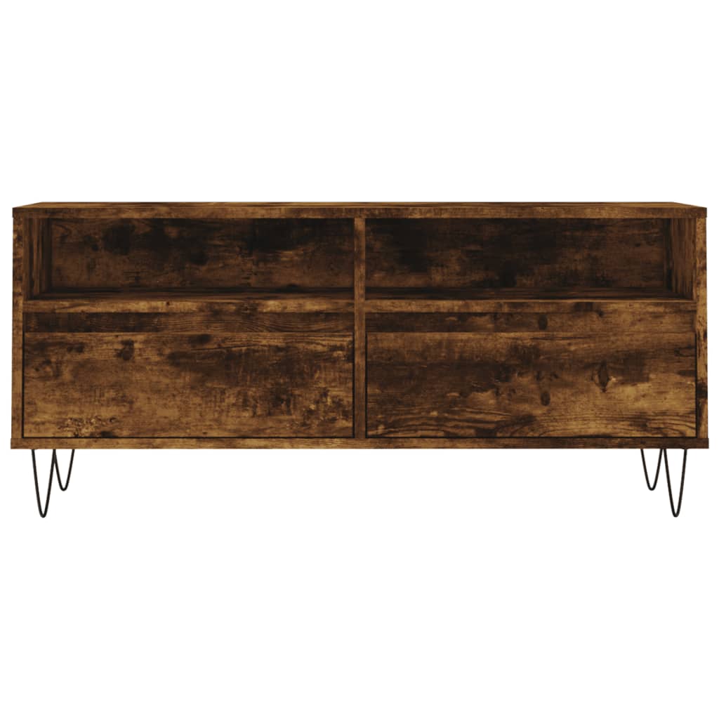 TV-Schrank Räuchereiche 100x34,5x44,5 cm Holzwerkstoff