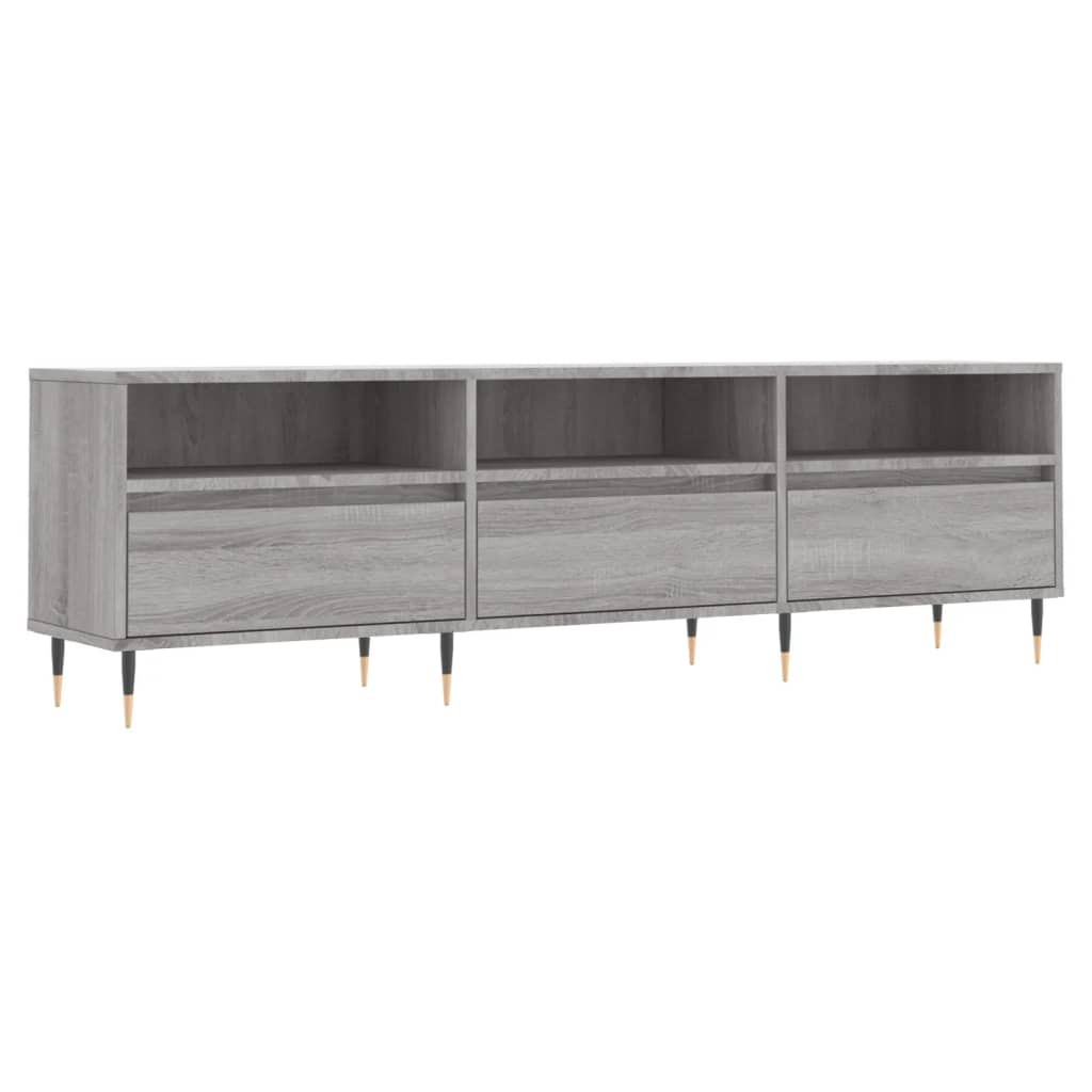 TV-Schrank Grau Sonoma 150x30x44,5 cm Holzwerkstoff