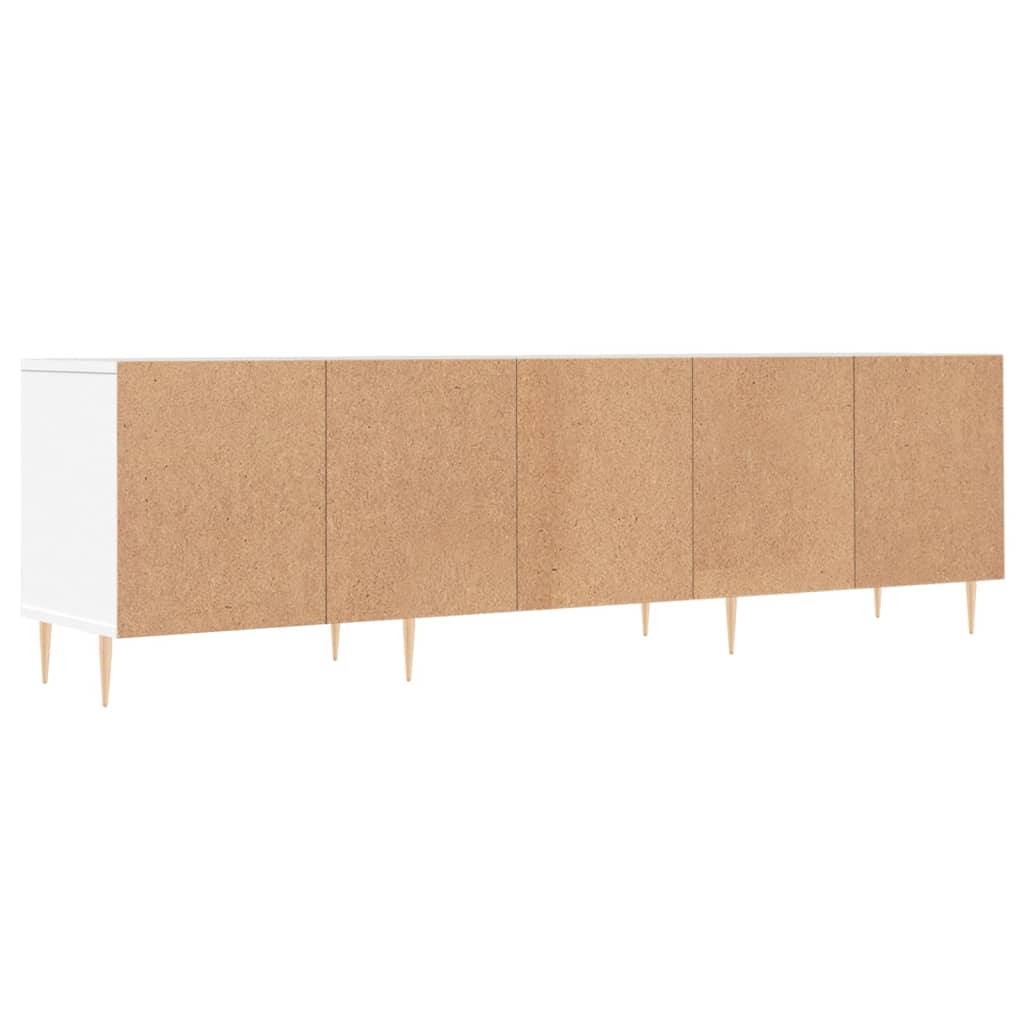 TV-Schrank Weiß 150x30x44,5 cm Holzwerkstoff