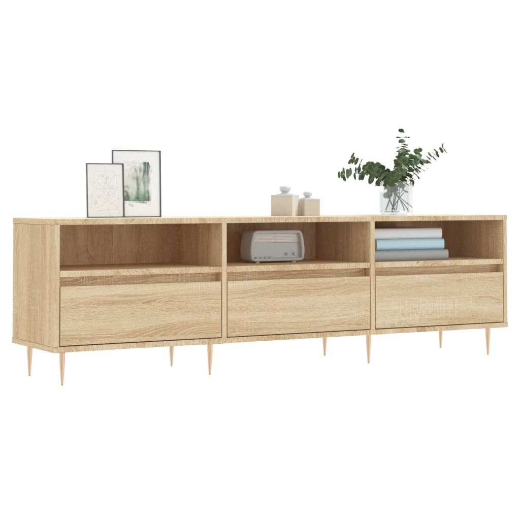 TV-Schrank Sonoma-Eiche 150x30x44,5 cm Holzwerkstoff