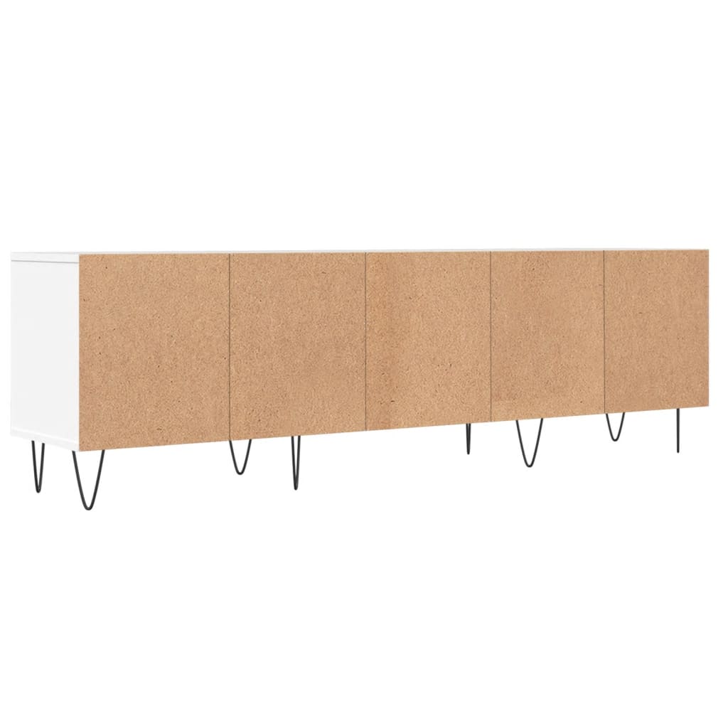 TV-Schrank Weiß 150x30x44,5 cm Holzwerkstoff