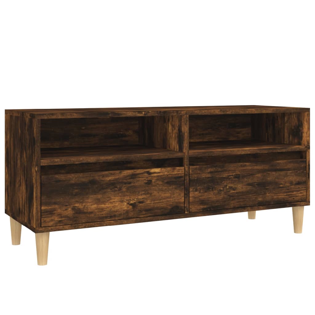 TV-Schrank Räuchereiche 100x34,5x44,5 cm Holzwerkstoff