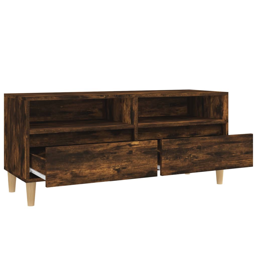 TV-Schrank Räuchereiche 100x34,5x44,5 cm Holzwerkstoff