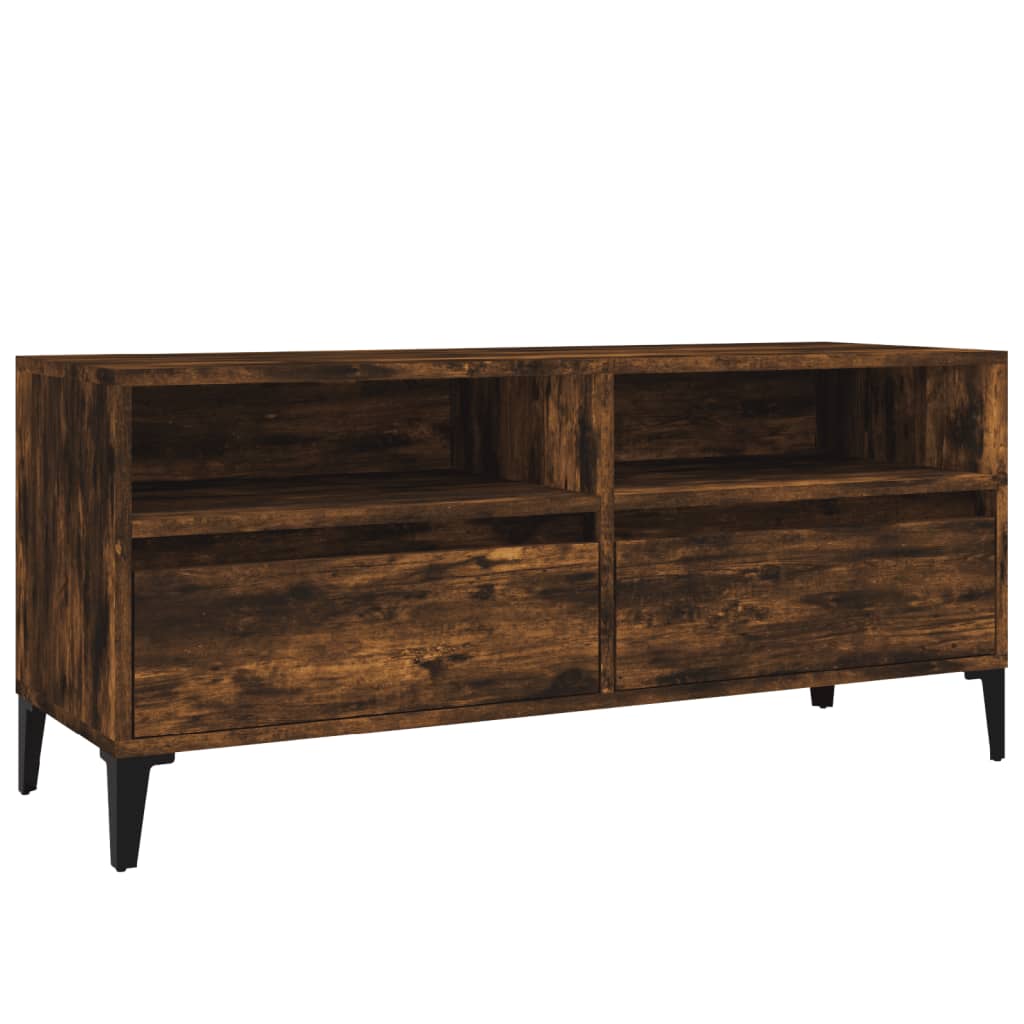 TV-Schrank Räuchereiche 100x34,5x44,5 cm Holzwerkstoff