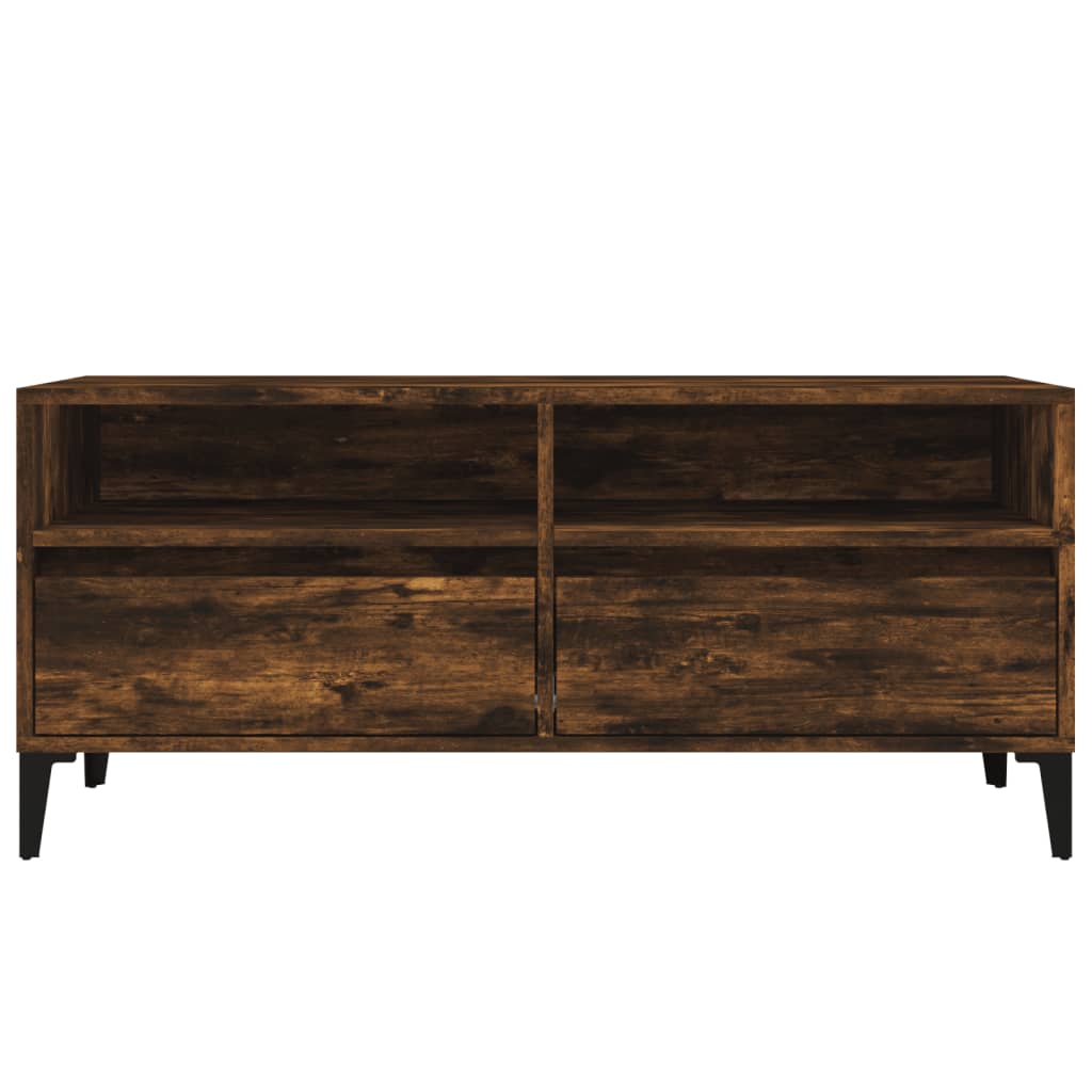 TV-Schrank Räuchereiche 100x34,5x44,5 cm Holzwerkstoff