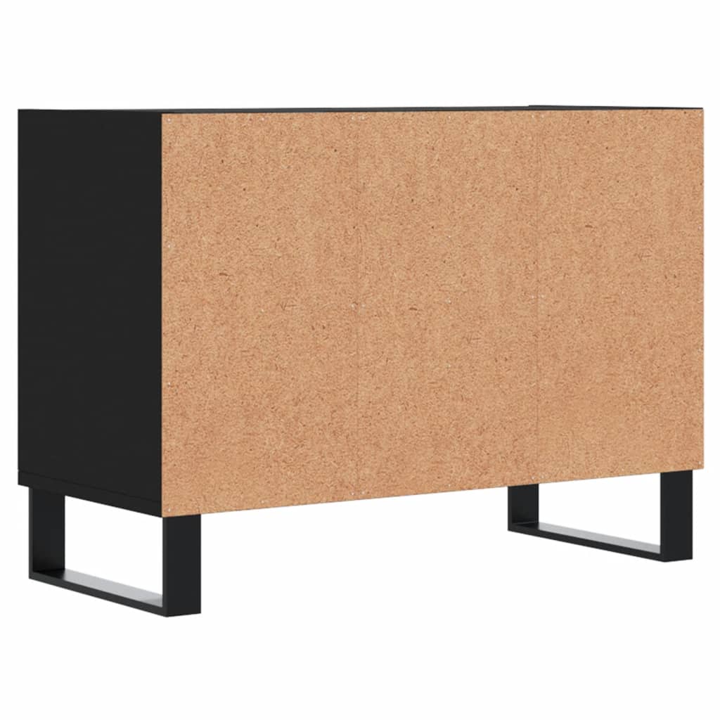 TV-Schrank Schwarz 69,5x30x50 cm Holzwerkstoff