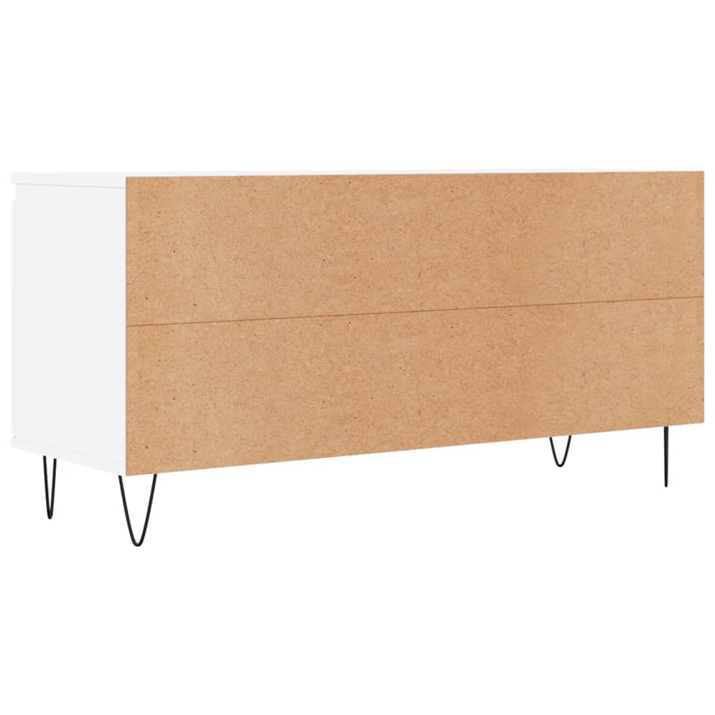 TV-Schrank Weiß 104x35x50 cm Holzwerkstoff