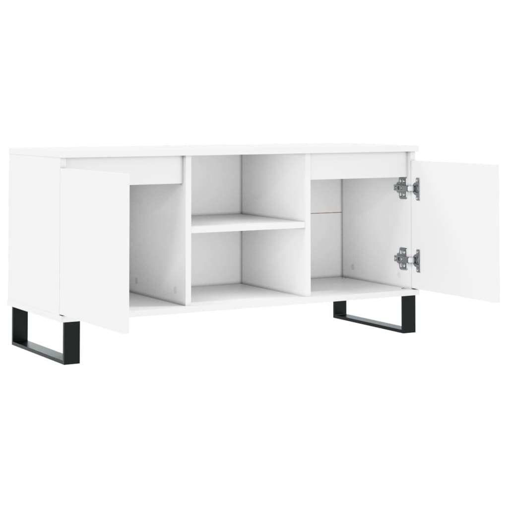 TV-Schrank Weiß 104x35x50 cm Holzwerkstoff