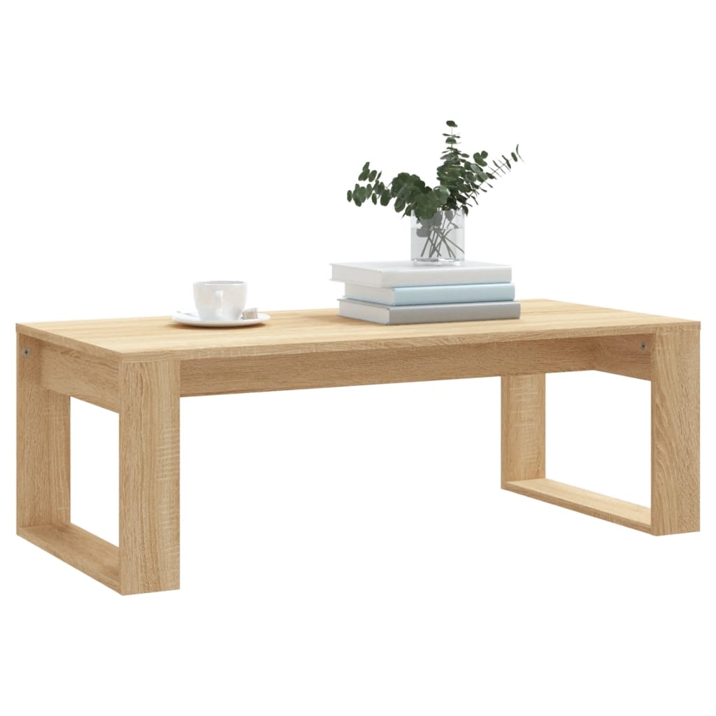 Couchtisch Sonoma-Eiche 102x50x35 cm Holzwerkstoff