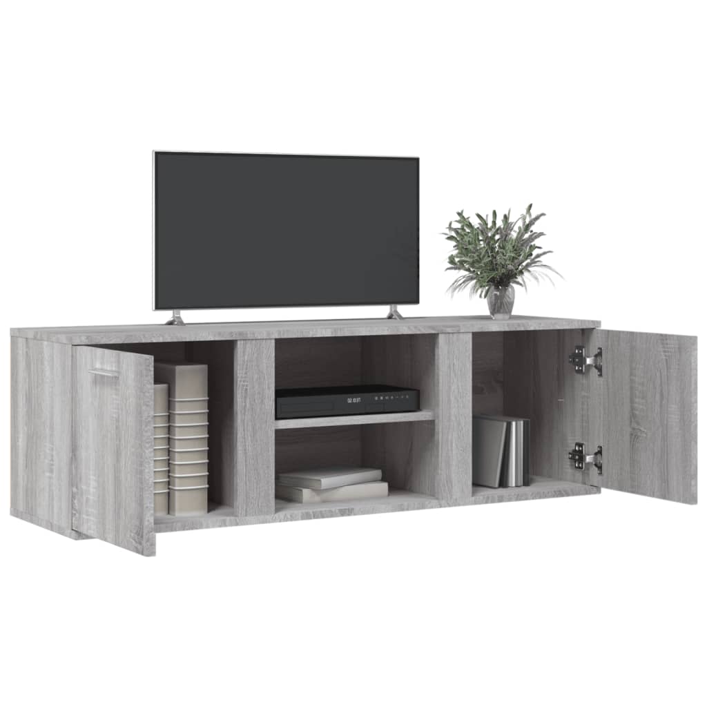 TV-Schrank Grau Sonoma 120x34x37 cm Holzwerkstoff