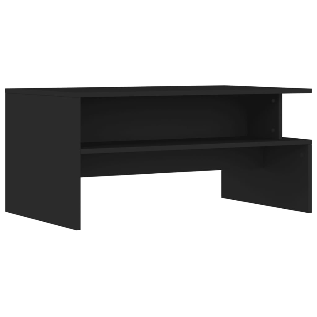 Couchtisch Schwarz 90x55x42,5 cm Holzwerkstoff