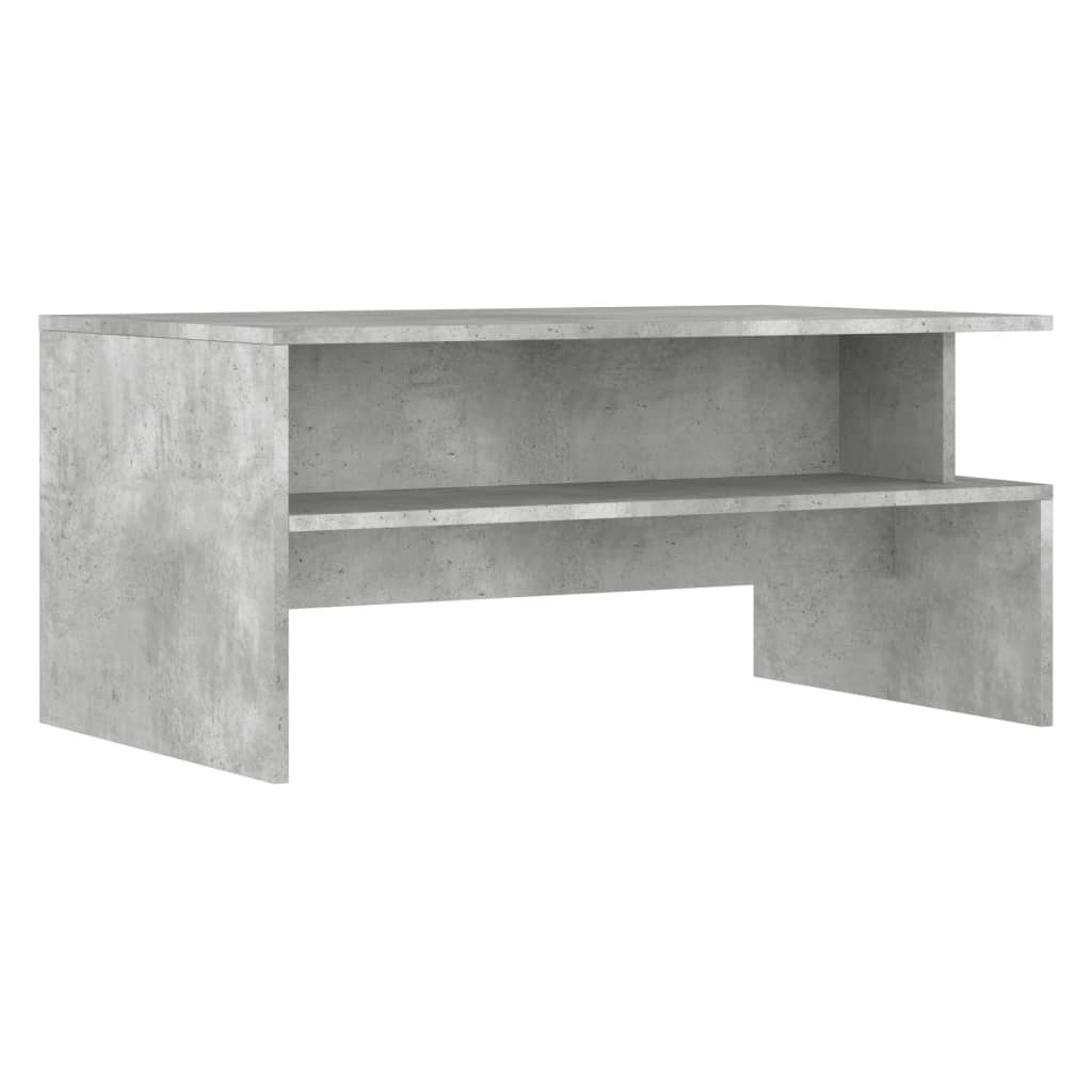 Couchtisch Betongrau 90x55x42,5 cm Holzwerkstoff