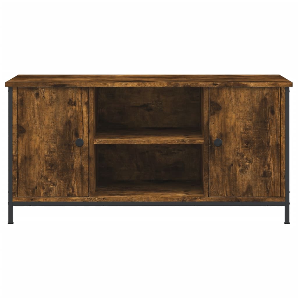 TV-Schrank Räuchereiche 100x40x50 cm Holzwerkstoff