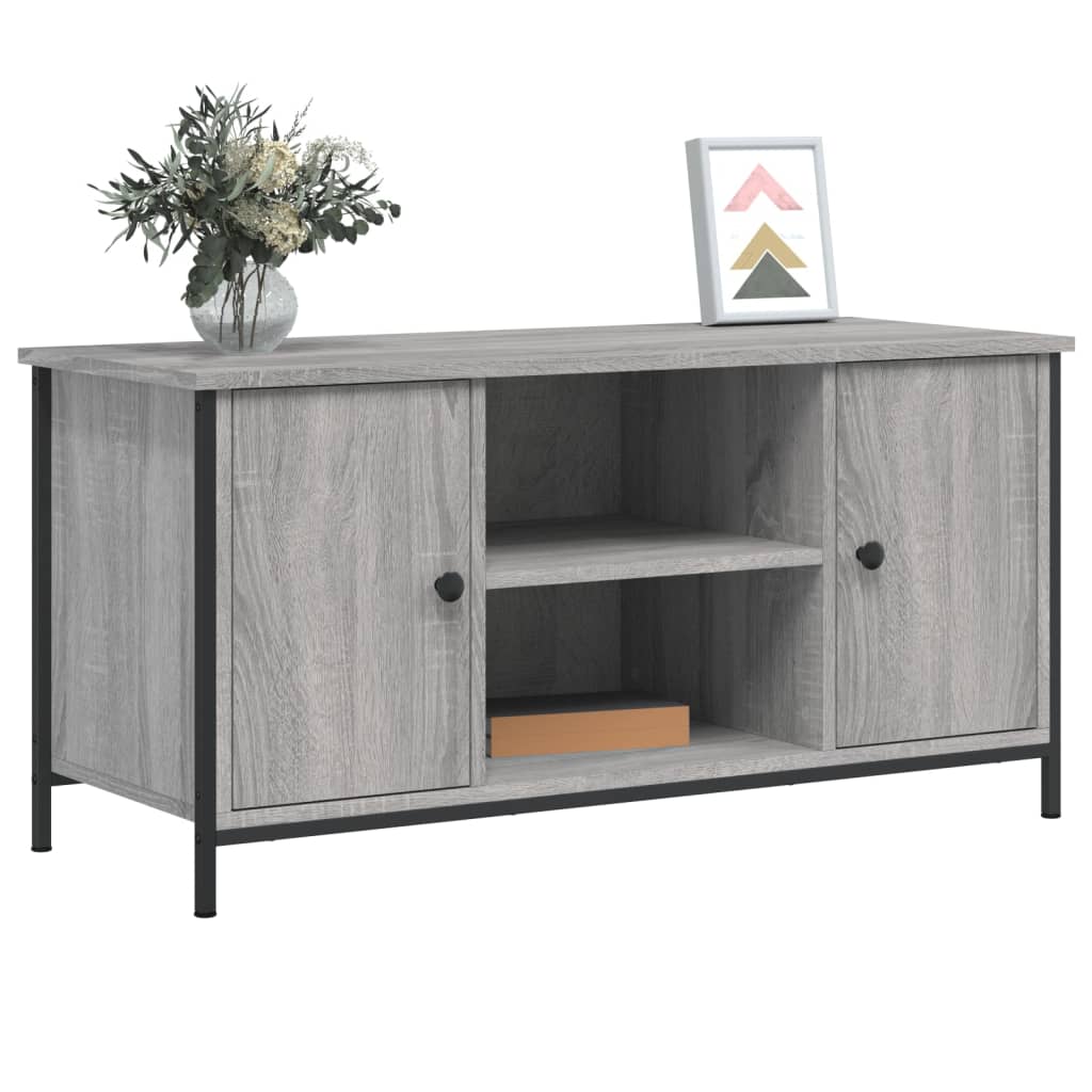 TV-Schrank Grau Sonoma 100x40x50 cm Holzwerkstoff