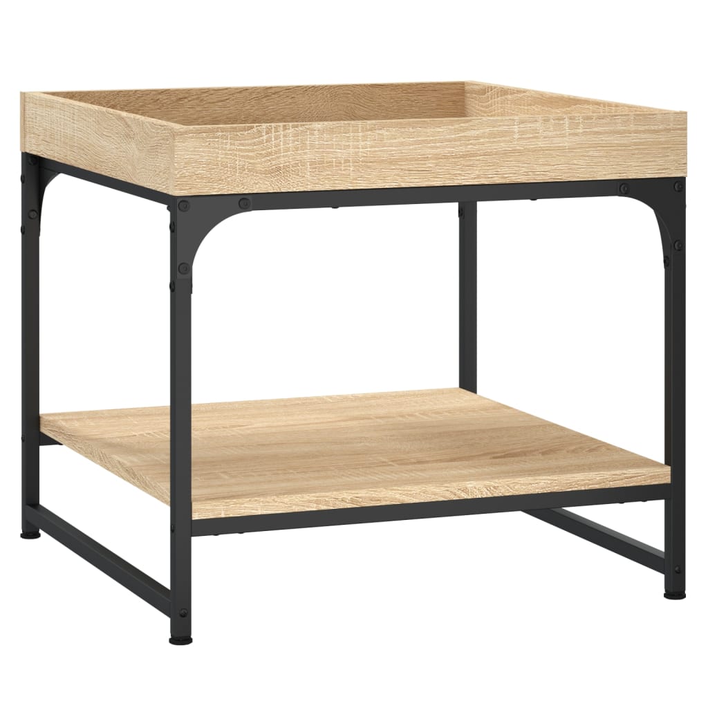 Couchtisch Sonoma-Eiche 49,5x49,5x45 cm Holzwerkstoff