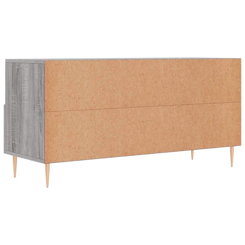 TV-Schrank Grau Sonoma 102x36x50 cm Holzwerkstoff