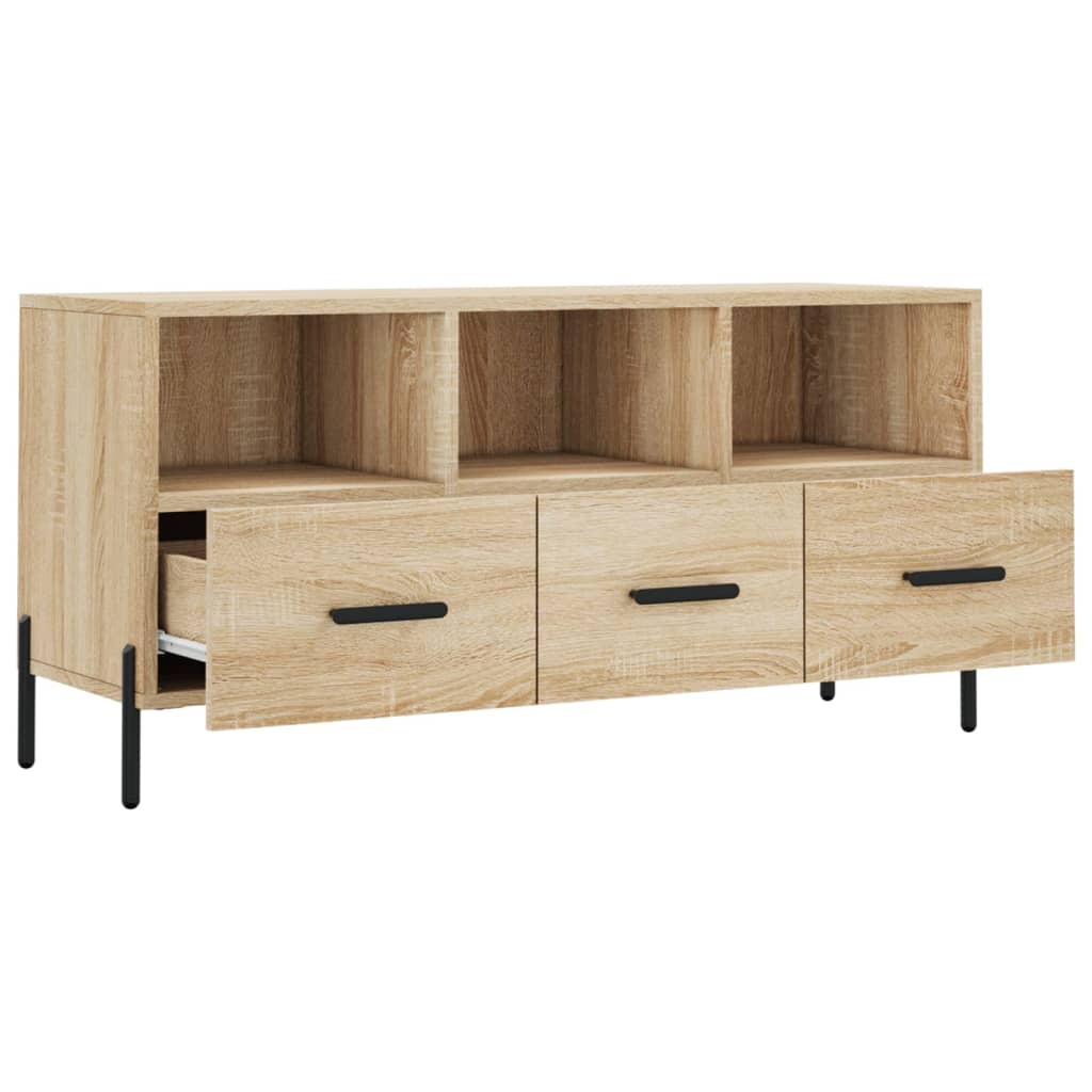 TV-Schrank Sonoma-Eiche 102x36x50 cm Holzwerkstoff