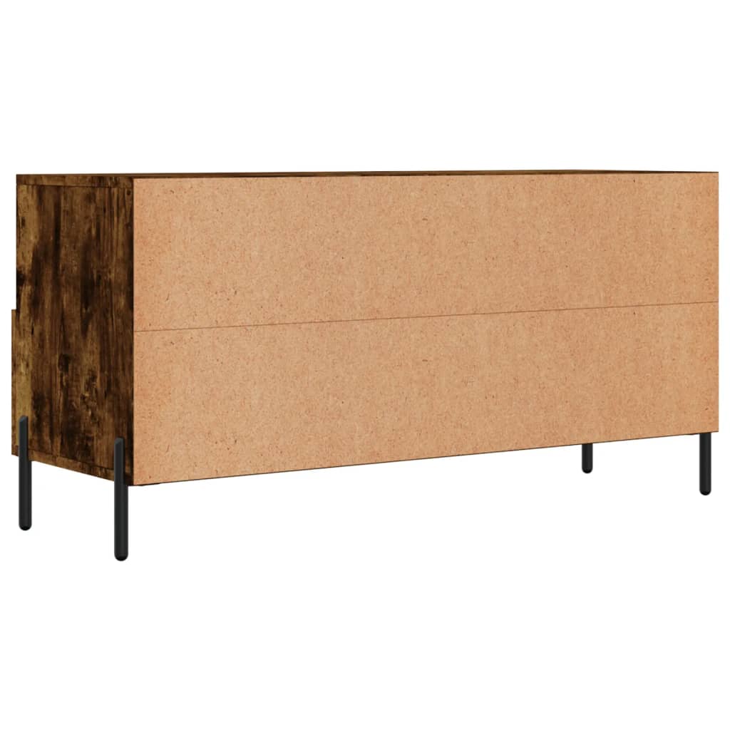 TV-Schrank Räuchereiche 102x36x50 cm Holzwerkstoff