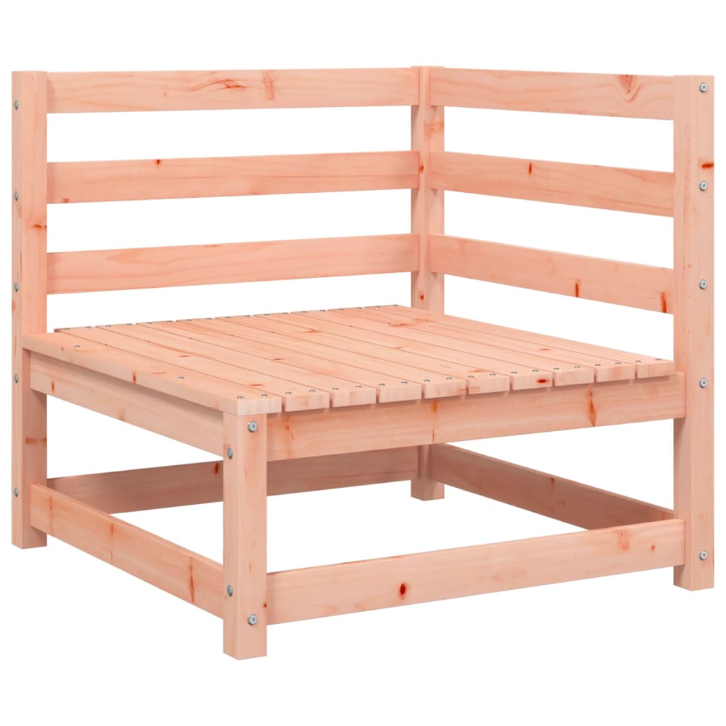 Garten-Ecksofa mit Kissen Massivholz Douglasie