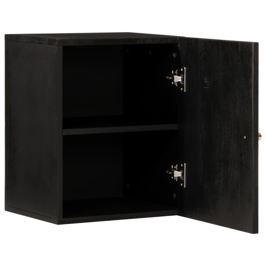 Bad-Wandschrank 38x33x48 cm Massivholz Mango