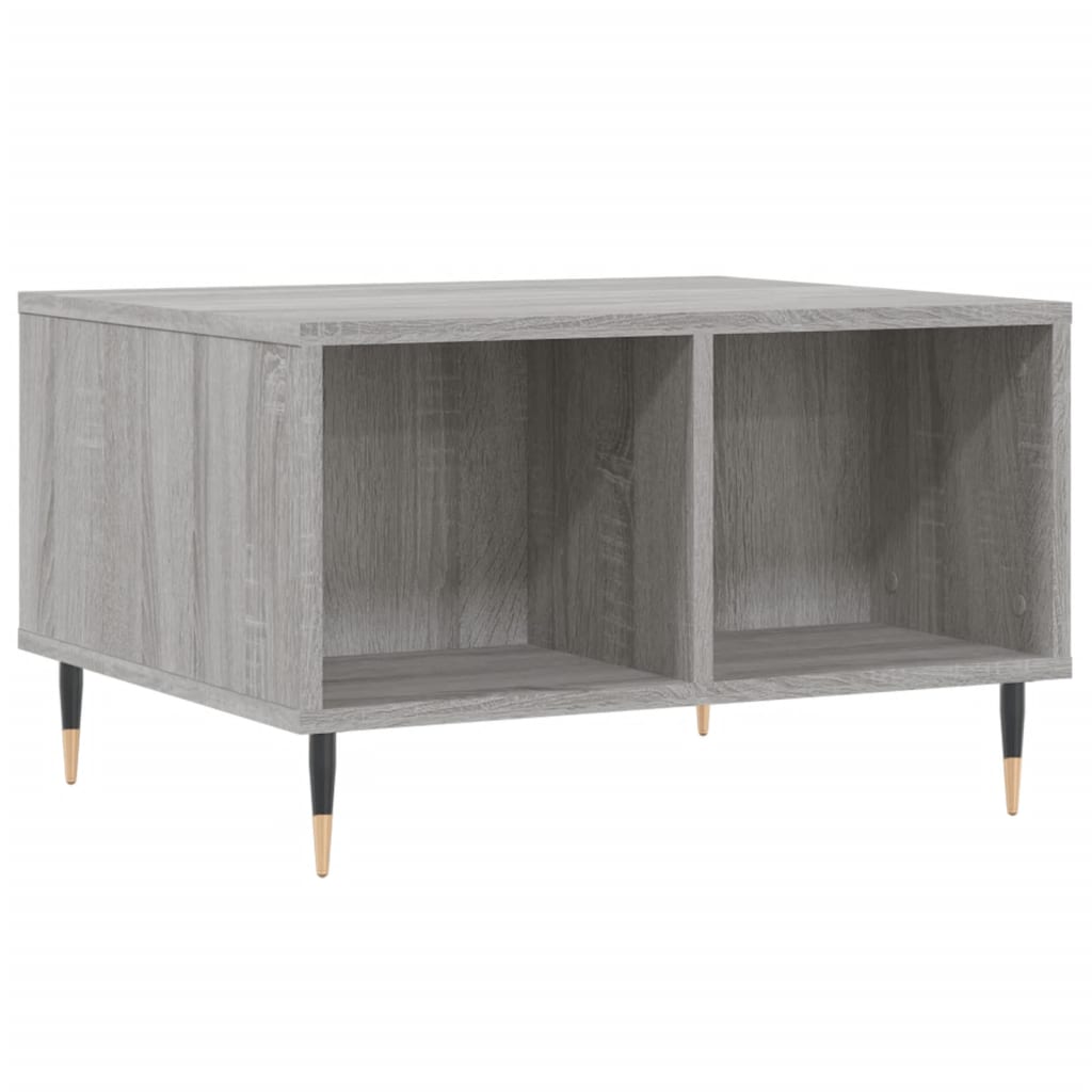 Couchtisch Grau Sonoma 60x50x36,5 cm Holzwerkstoff