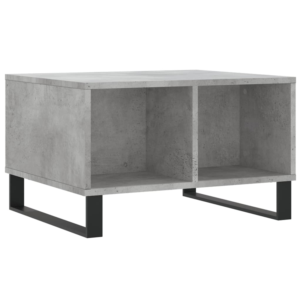 Couchtisch Betongrau 60x50x36,5 cm Holzwerkstoff