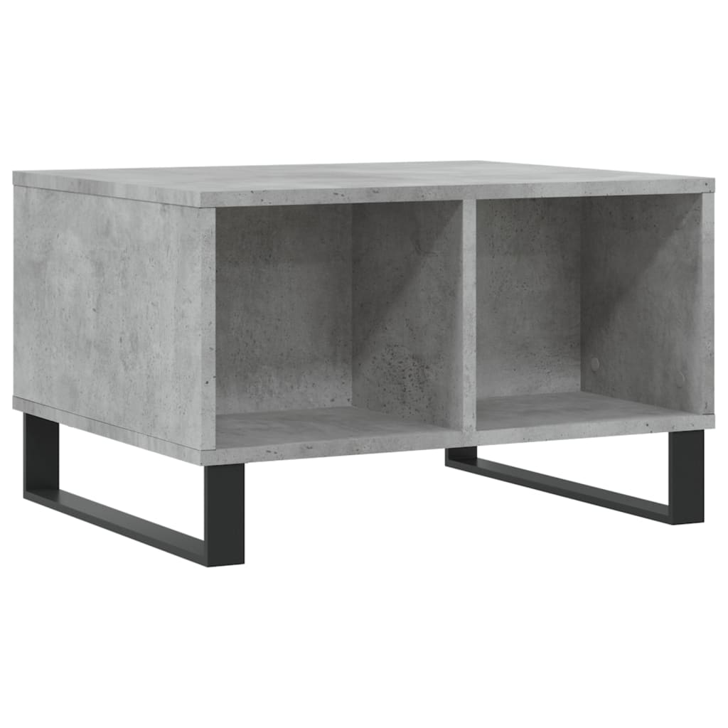 Couchtisch Betongrau 60x50x36,5 cm Holzwerkstoff