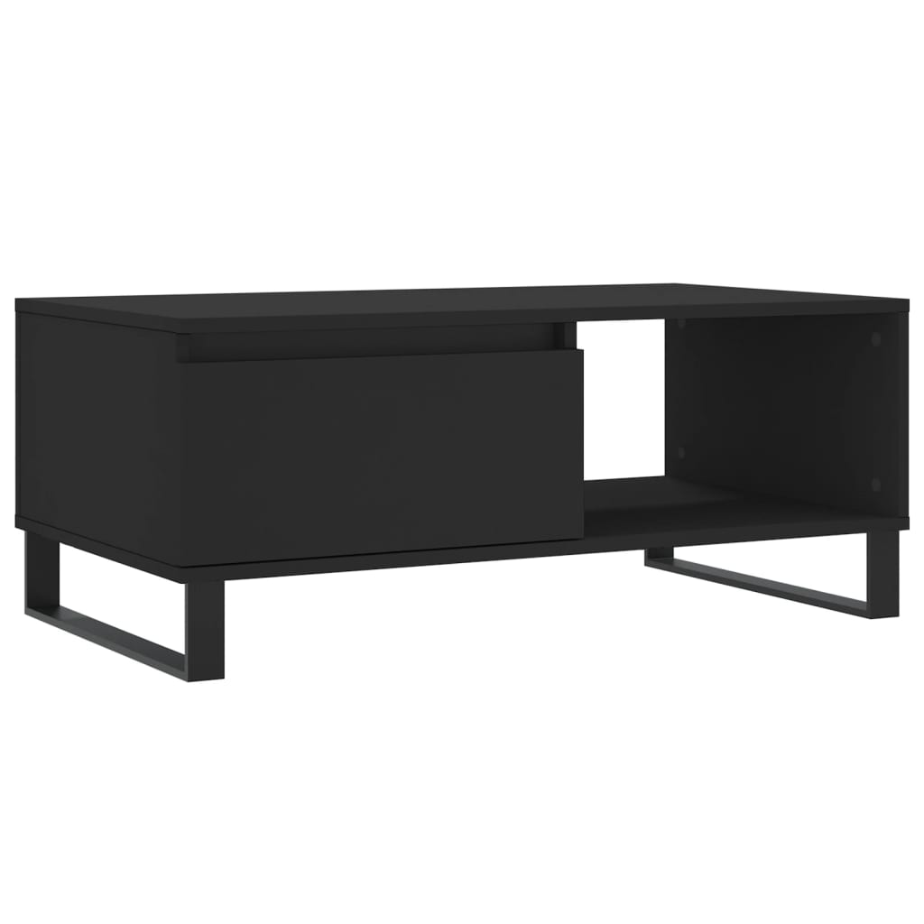 Couchtisch Schwarz 90x50x36,5 cm Holzwerkstoff