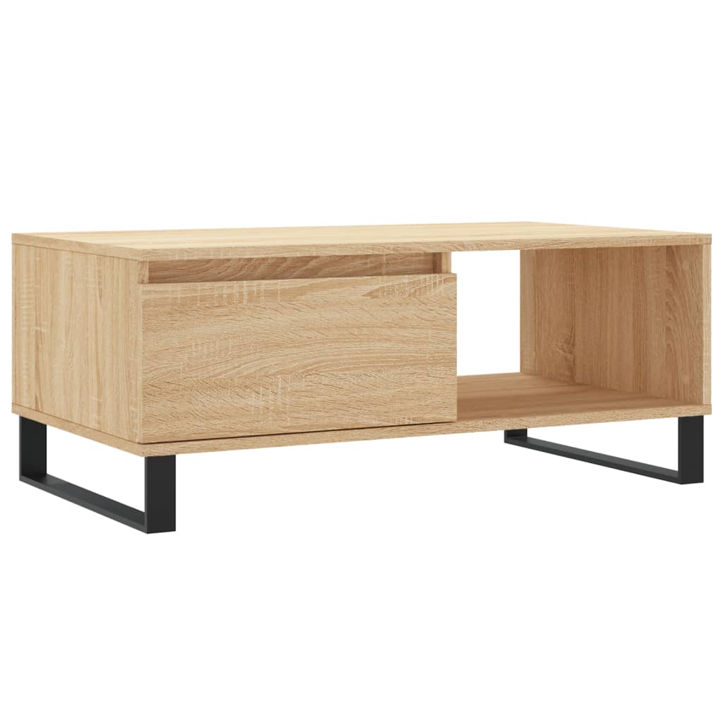 Couchtisch Sonoma-Eiche 90x50x36,5 cm Holzwerkstoff