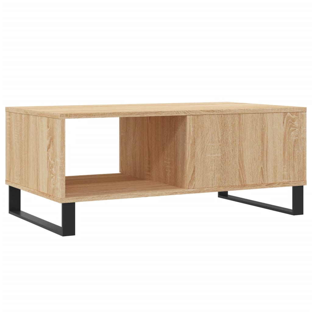 Couchtisch Sonoma-Eiche 90x50x36,5 cm Holzwerkstoff