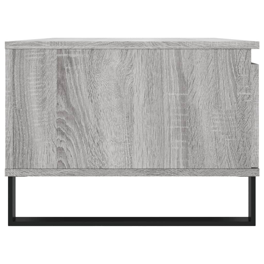 Couchtisch Grau Sonoma 90x50x36,5 cm Holzwerkstoff