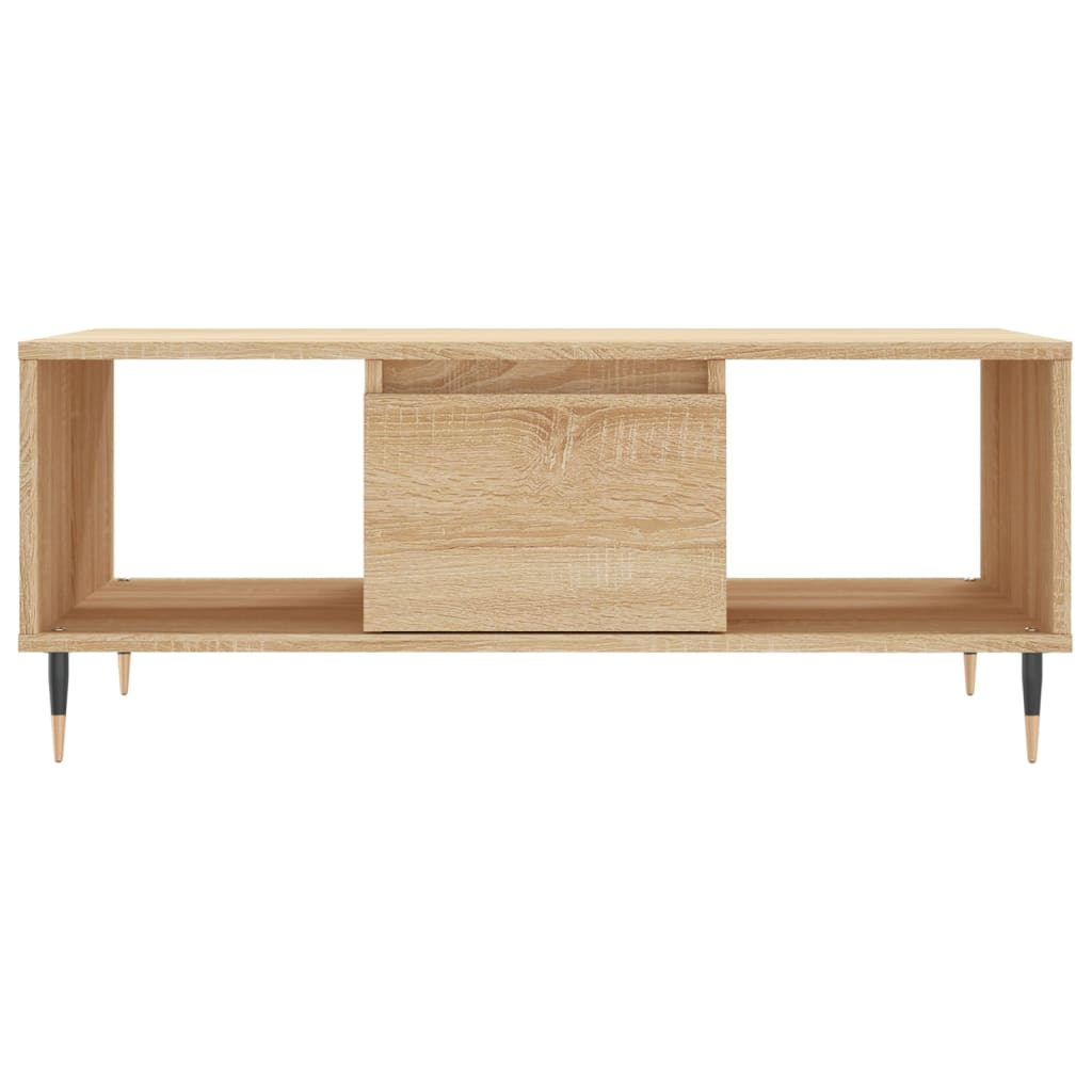 Couchtisch Sonoma-Eiche 90x50x36,5 cm Holzwerkstoff