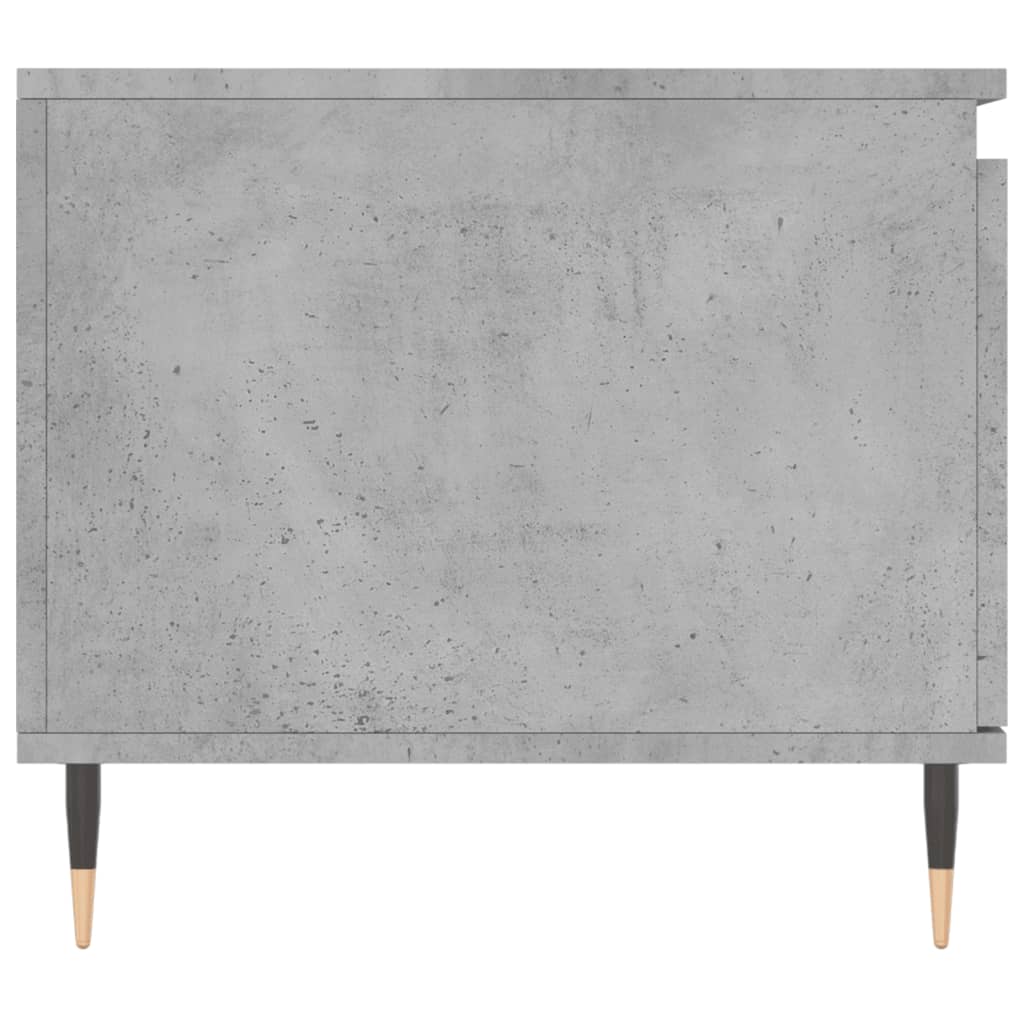 Couchtisch Betongrau 100x50x45 cm Holzwerkstoff