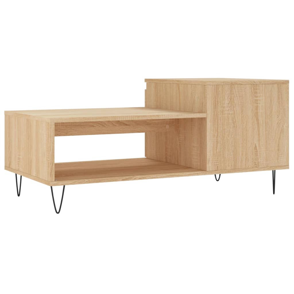 Couchtisch Sonoma-Eiche 100x50x45 cm Holzwerkstoff