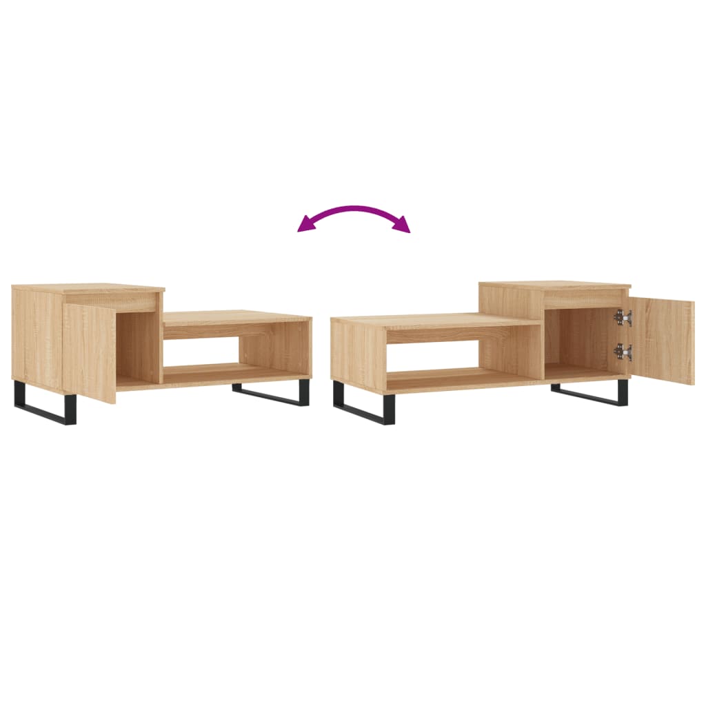 Couchtisch Sonoma-Eiche 100x50x45 cm Holzwerkstoff