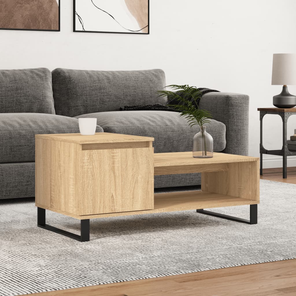 Couchtisch Sonoma-Eiche 100x50x45 cm Holzwerkstoff