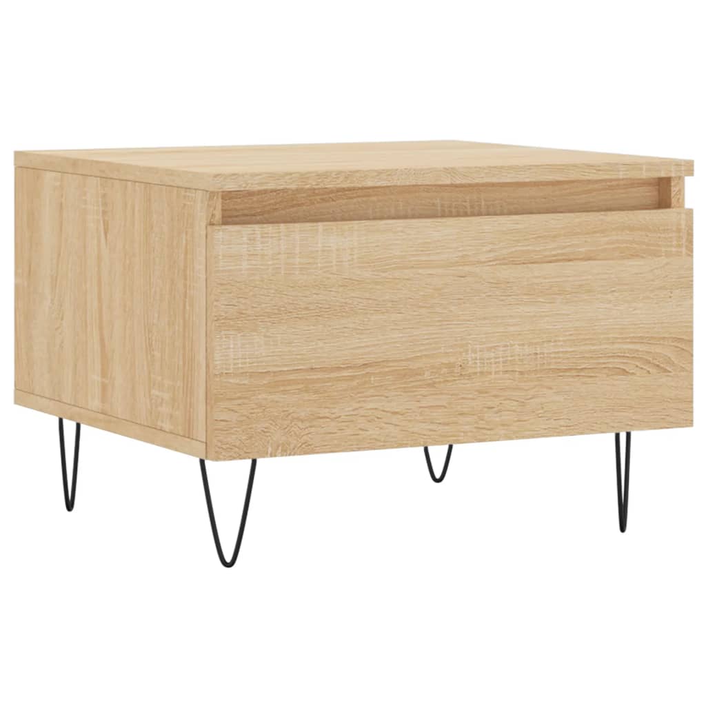 Couchtische 2 Stk. Sonoma-Eiche 50x46x35 cm Holzwerkstoff