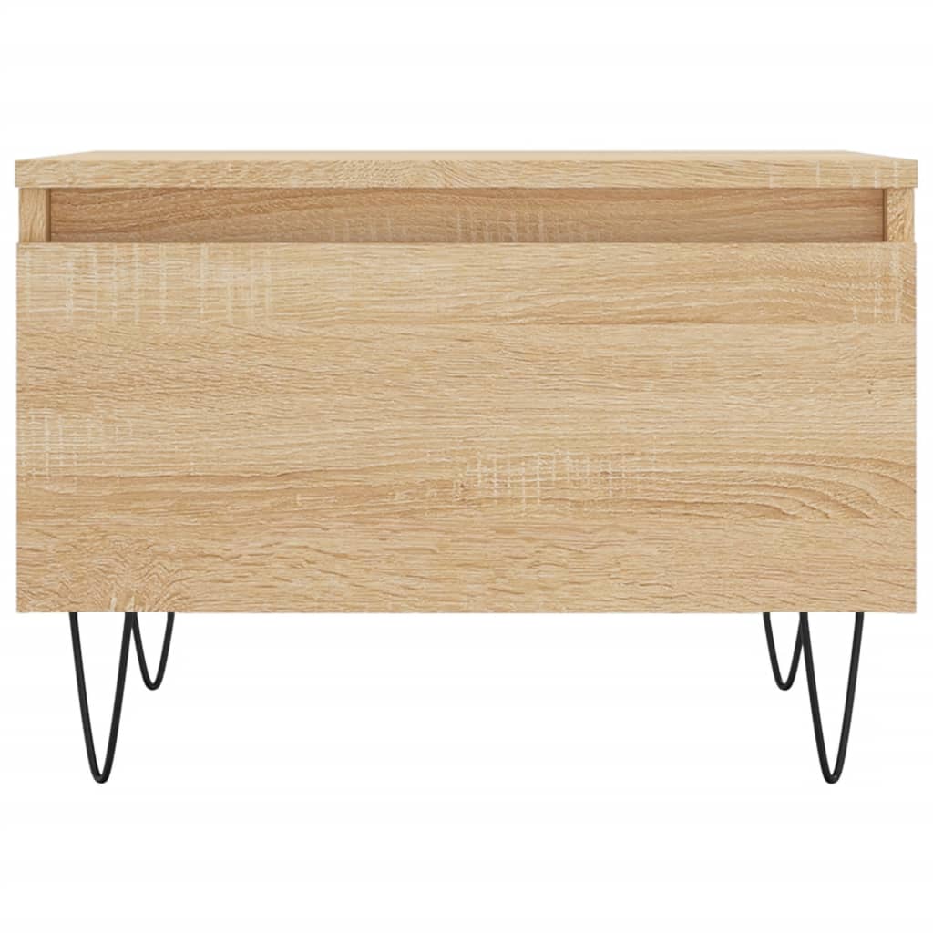 Couchtische 2 Stk. Sonoma-Eiche 50x46x35 cm Holzwerkstoff