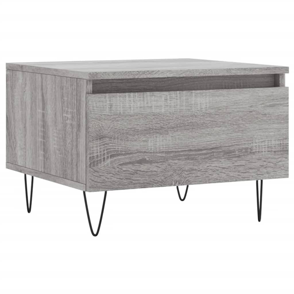 Couchtische 2 Stk. Grau Sonoma 50x46x35 cm Holzwerkstoff