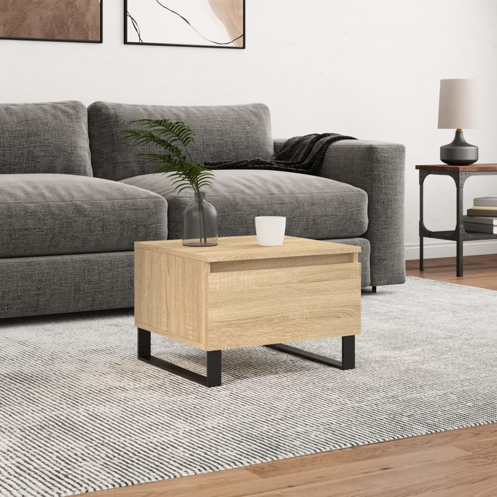 Couchtisch Sonoma-Eiche 50x46x35 cm Holzwerkstoff