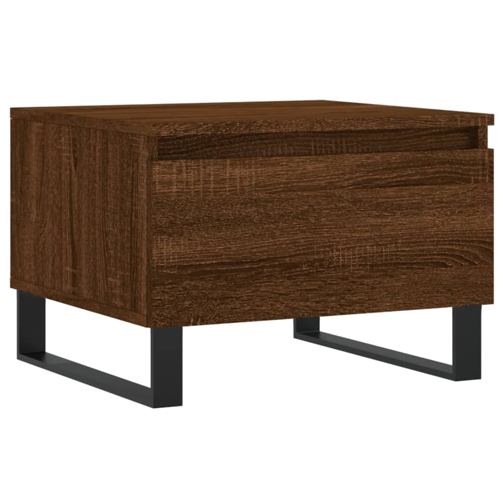 Couchtische 2 Stk. Braun Eichen-Optik 50x46x35 cm Holzwerkstoff