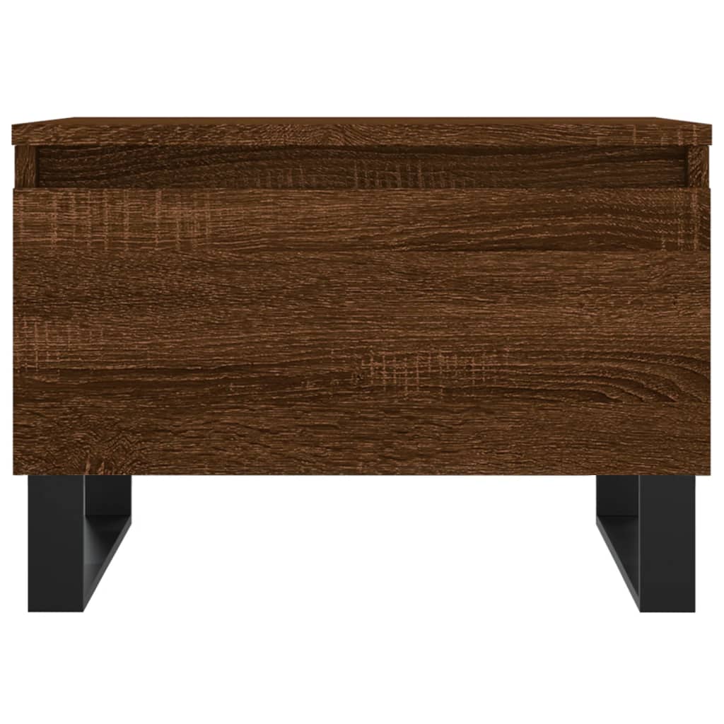 Couchtische 2 Stk. Braun Eichen-Optik 50x46x35 cm Holzwerkstoff