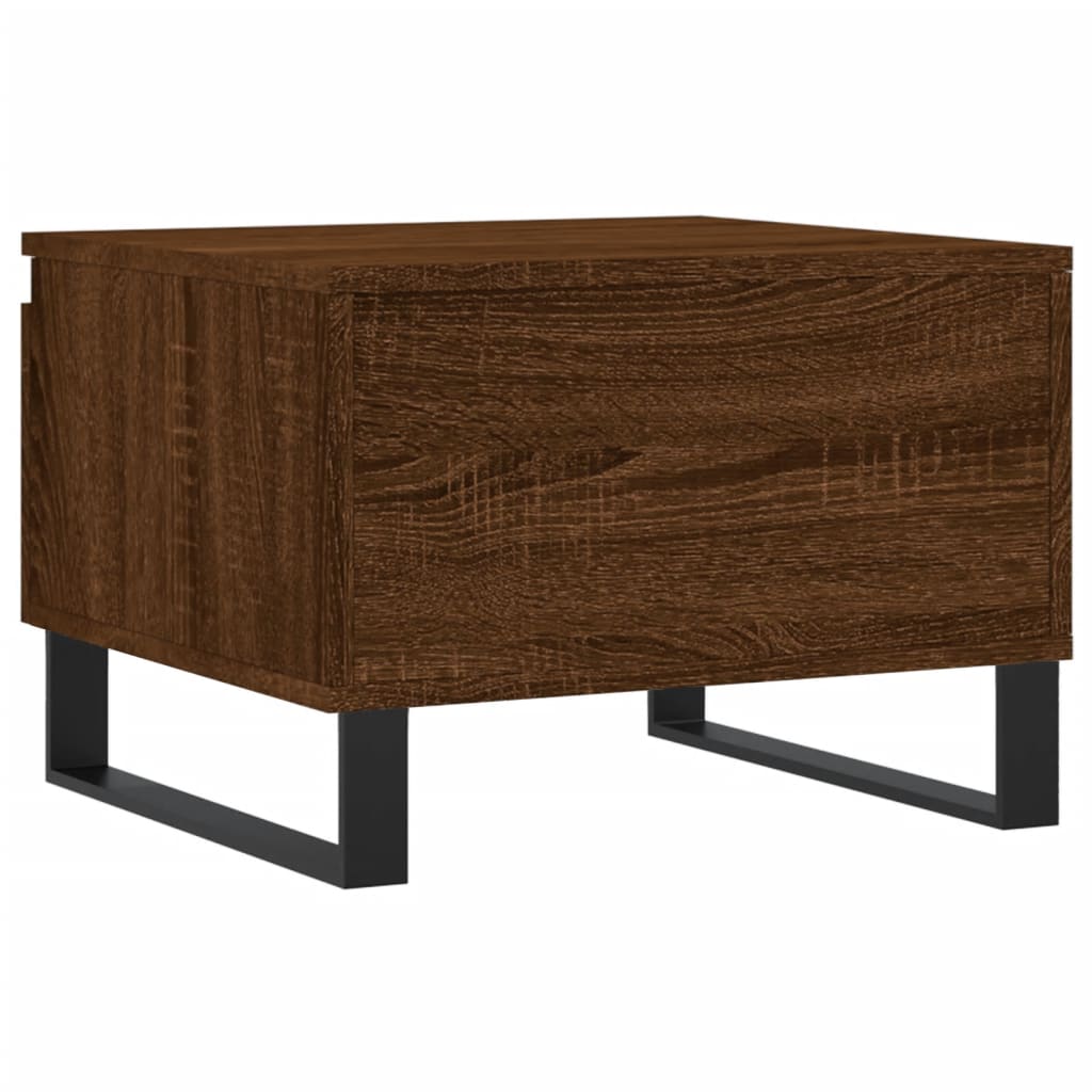 Couchtische 2 Stk. Braun Eichen-Optik 50x46x35 cm Holzwerkstoff